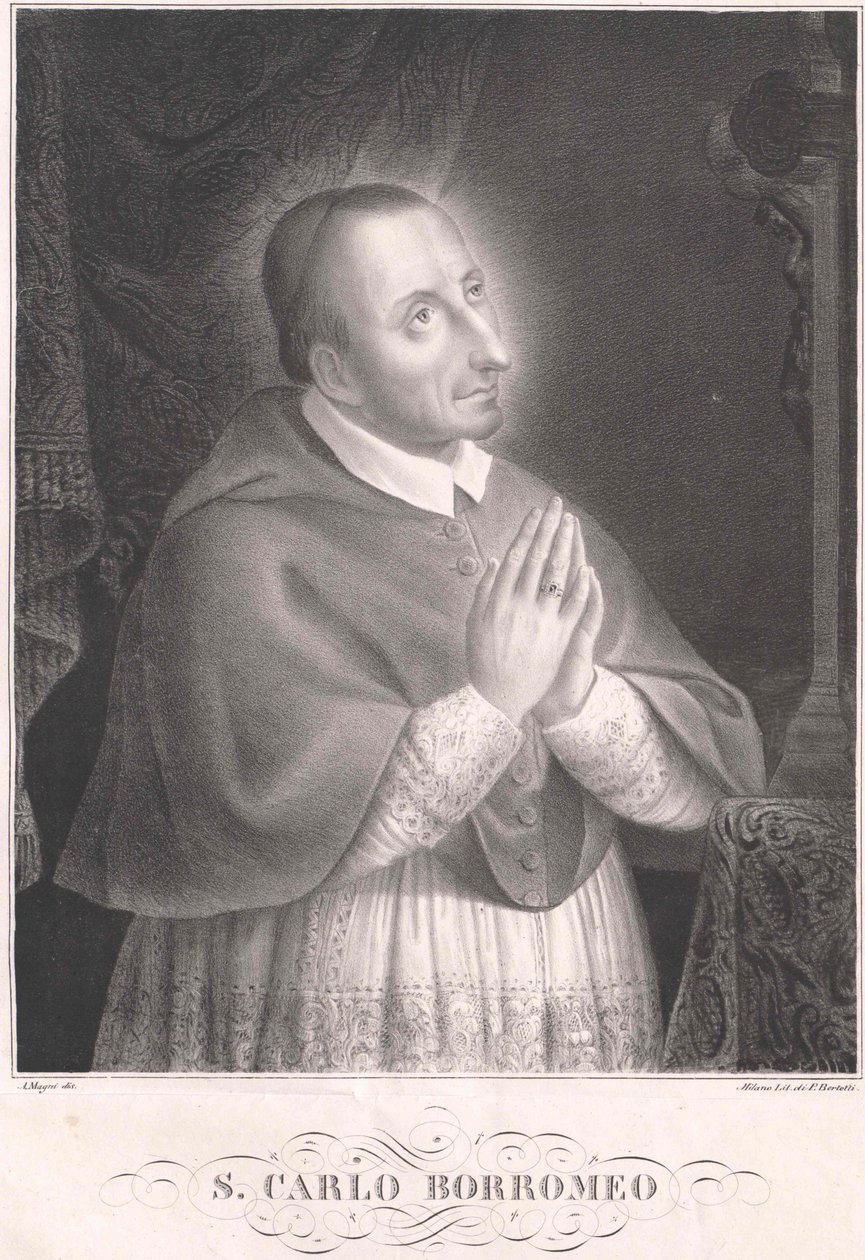 Carlo Borromeo by Artist Unknown