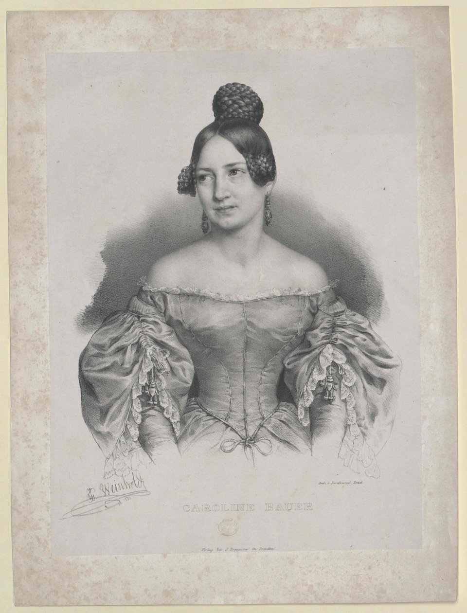 Caroline Bauer by Artist Unknown