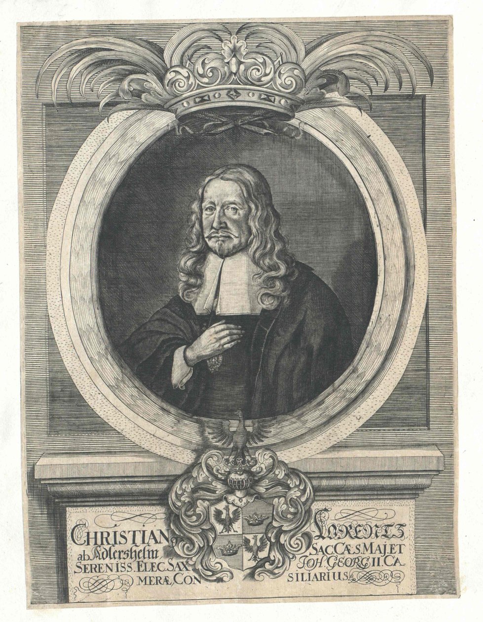Christian Lorenz Adlershelm by Artist Unknown