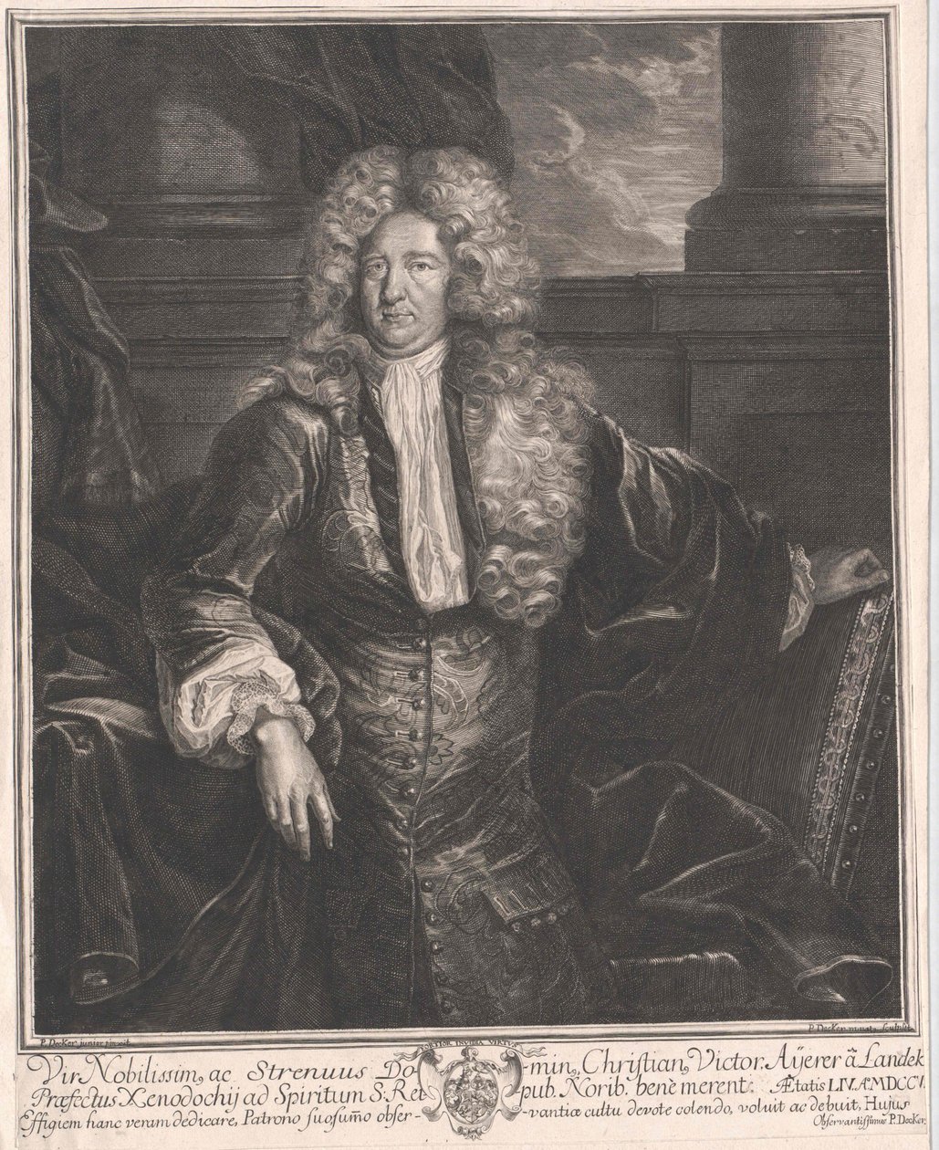 Christian Victor Ayrer by Artist Unknown