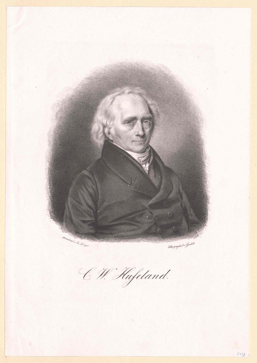 Christoph Wilhelm Hufeland by Artist Unknown