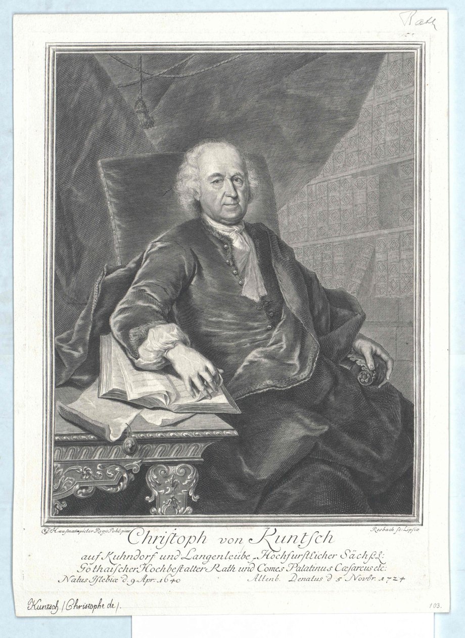 Christoph von Kuntsch by Artist Unknown