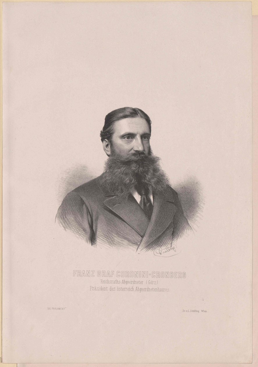 Coronini-Cronberg, Franz Graf by Artist Unknown