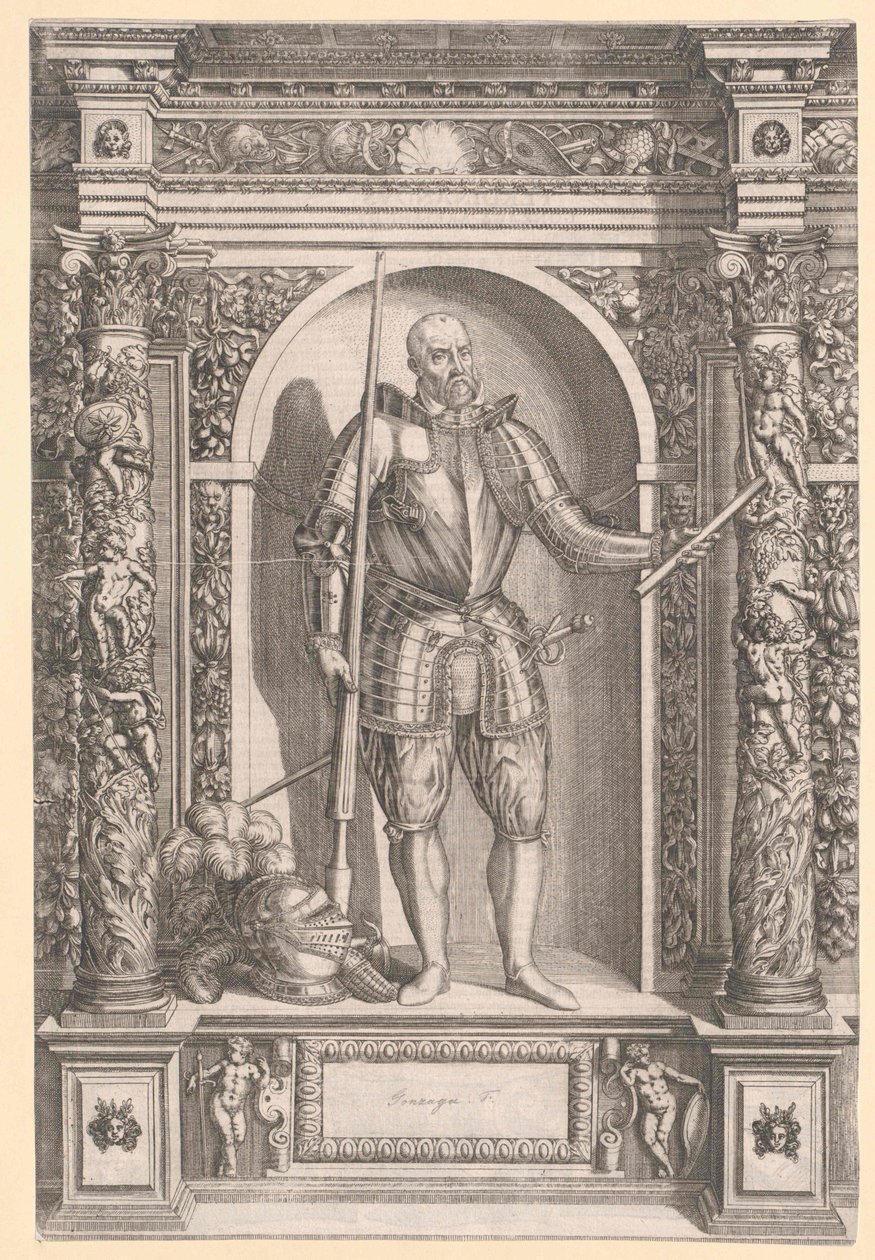 Count of Guastalla Ferdinand I by Artist Unknown