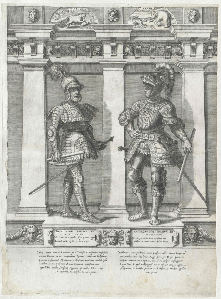 Count Guntram the Rich of Habsburg by Artist Unknown