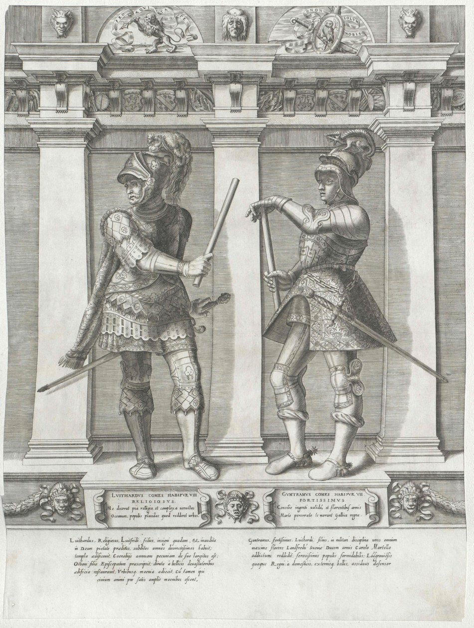 Count of Habsburg Guntram the Strong by Artist Unknown