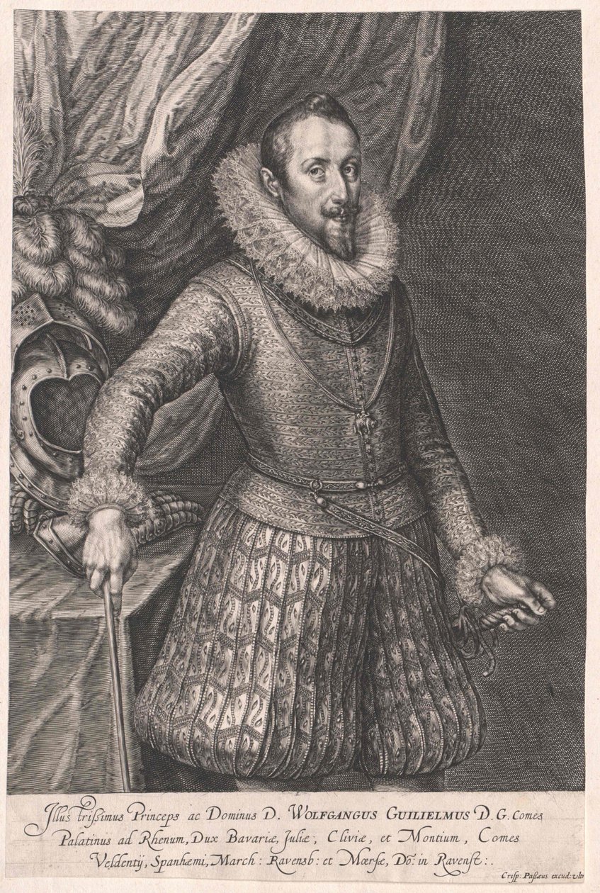 Count Palatine of Neuburg Wolfgang Wilhelm by Artist Unknown