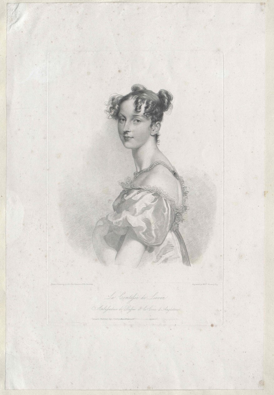 Dorothea von Benckendorff by Artist Unknown