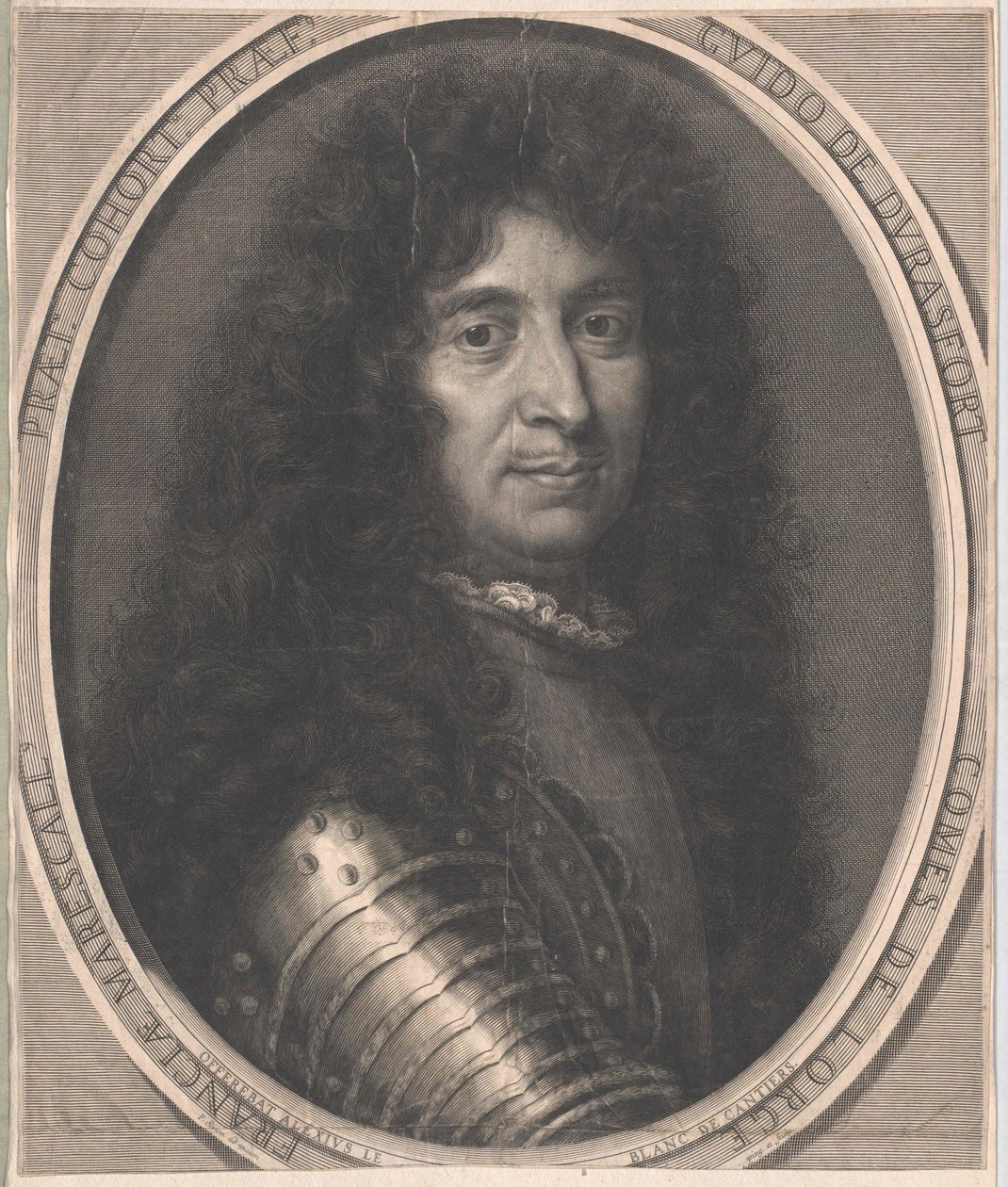 Duc de Lorges Durfort (print) by Artist Unknown