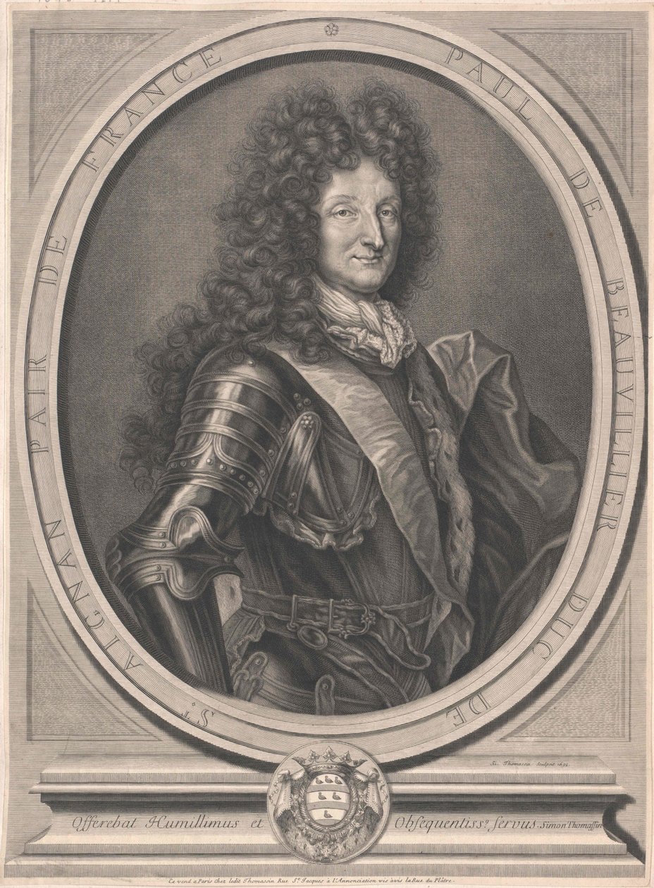 Duke of Saint-Aignan Beauvilliers by Artist Unknown