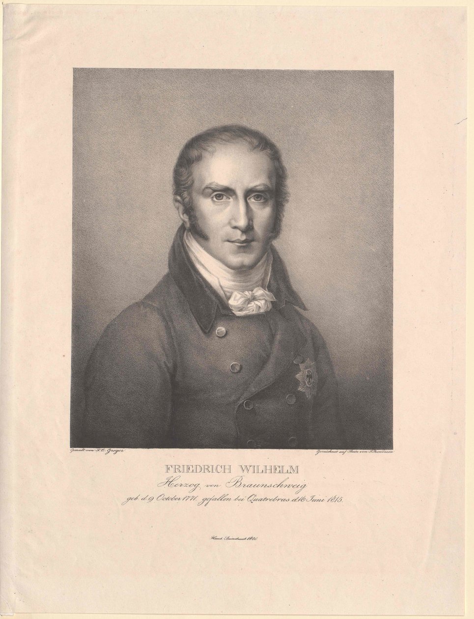 Duke Friedrich Wilhelm of Braunschweig-Oels by Artist Unknown