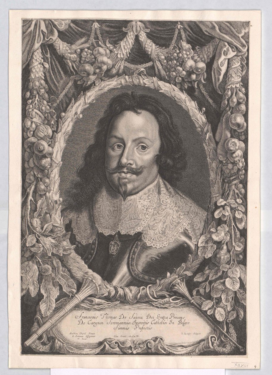 Duke of Savoy Carignan Franz Thomas by Artist Unknown