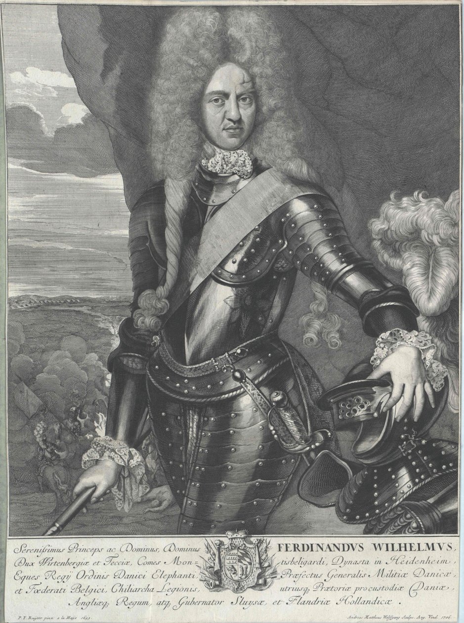 Duke Ferdinand Wilhelm of Wuerttemberg by Artist Unknown
