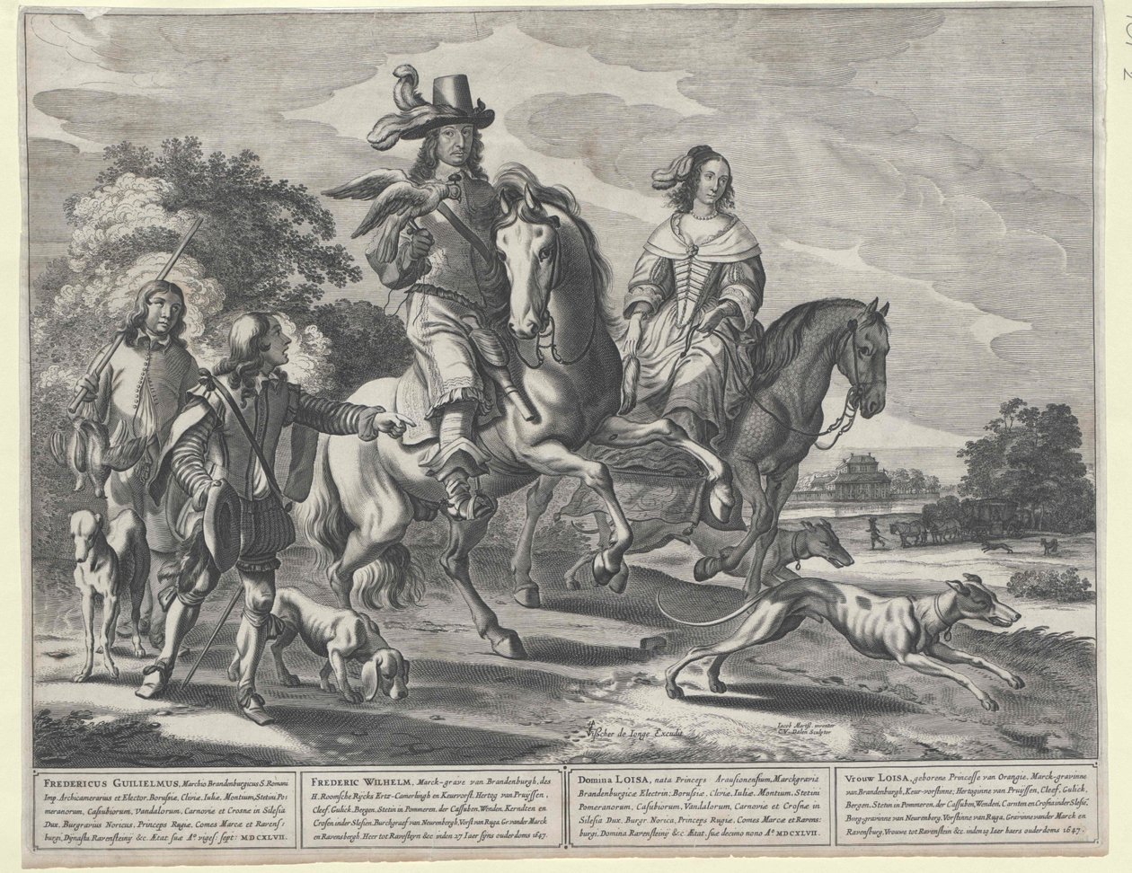 Elector of Brandenburg Frederick Wilhelm (1620-1688) by Artist Unknown
