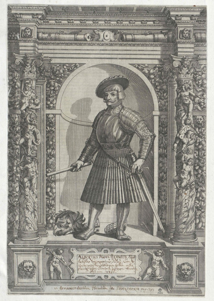 Elector Albrecht Achilles of Brandenburg by Artist Unknown
