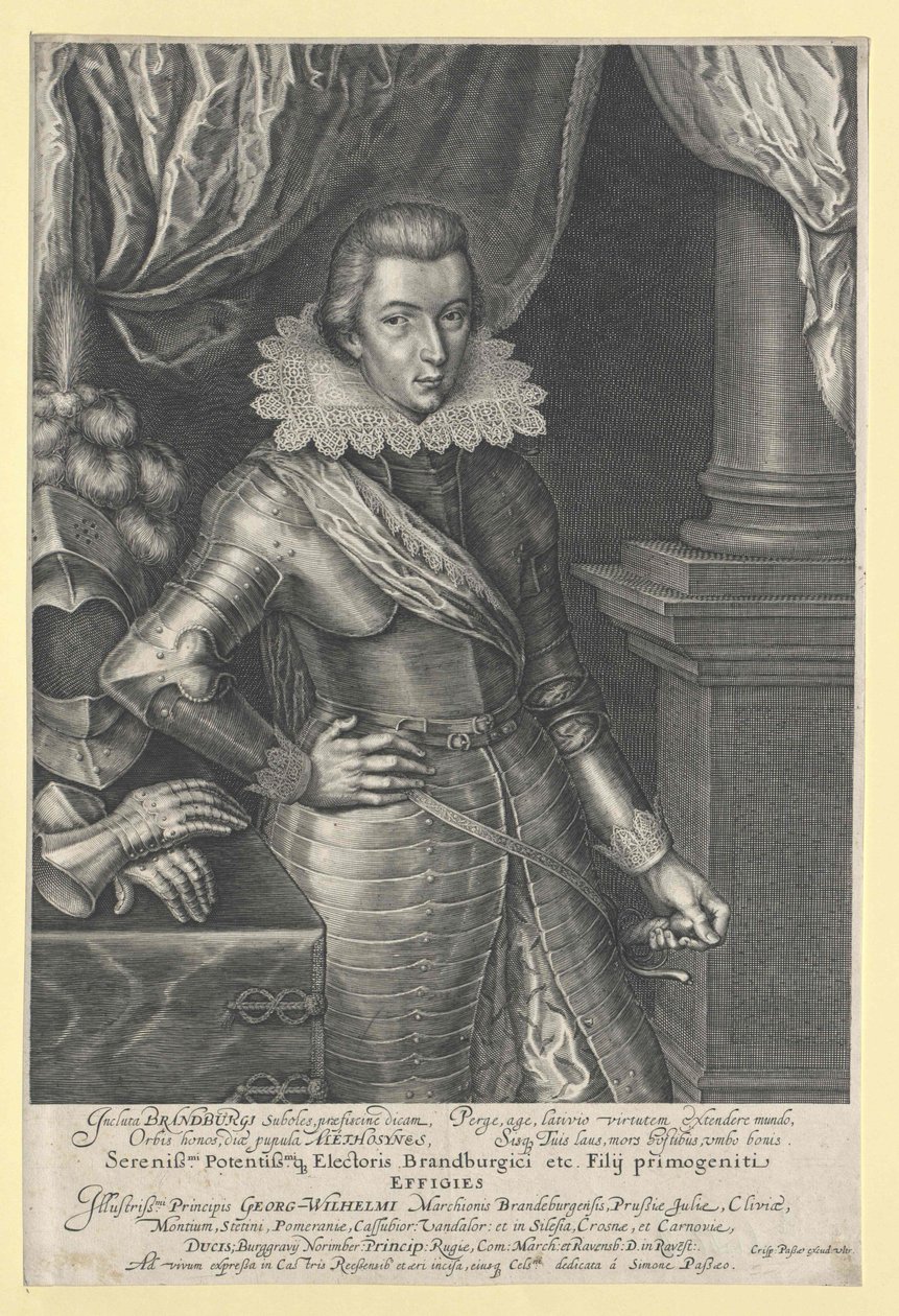 Elector of Brandenburg George William by Artist Unknown