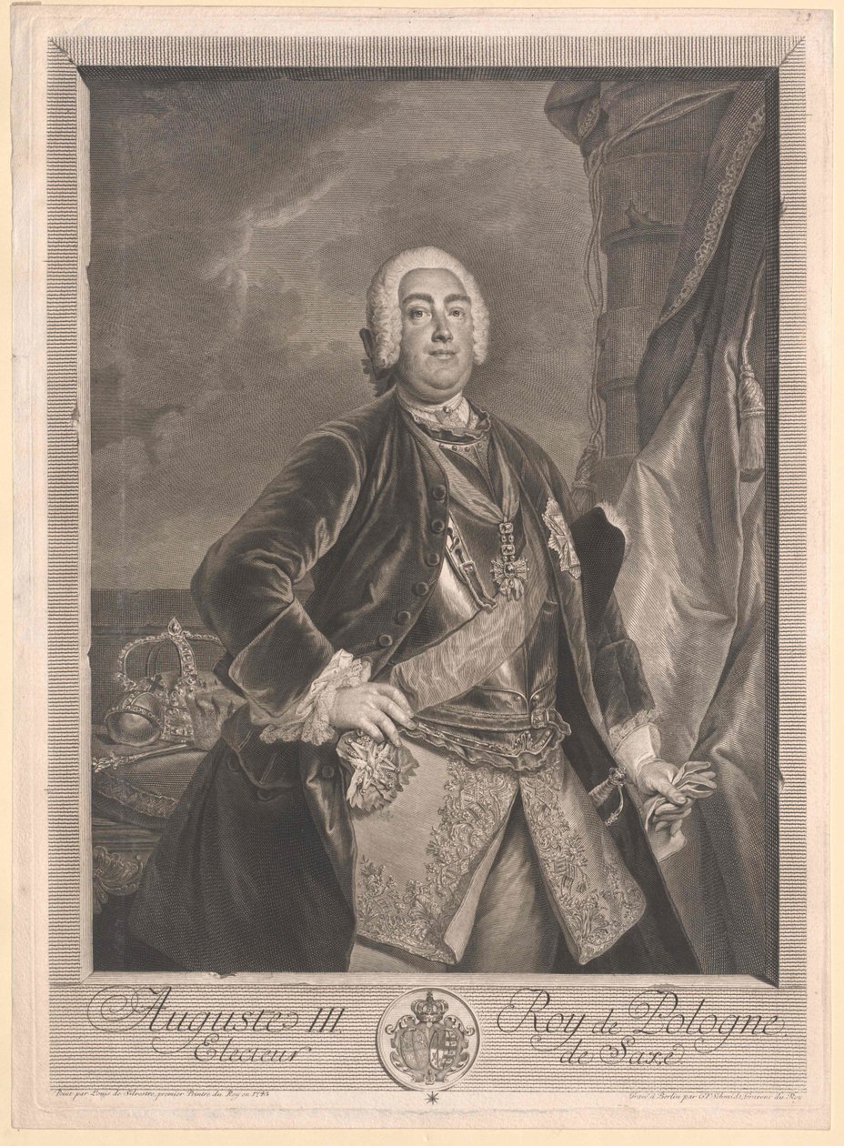Elector Frederick August II of Saxony by Artist Unknown