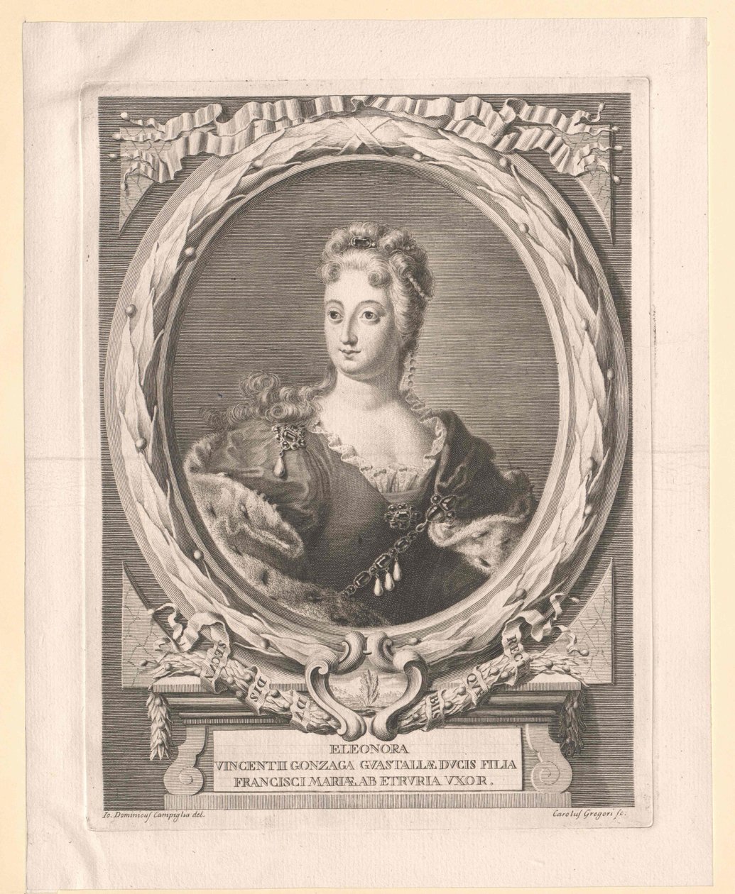 Eleonora Lodovica Gonzaga by Artist Unknown