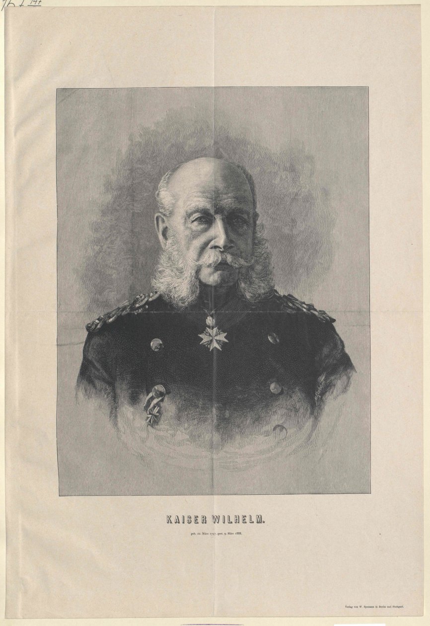 Emperor William I by Artist Unknown