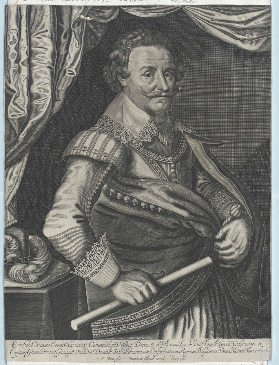 Ernst Casimir Count of Nassau-Dietz by Artist Unknown