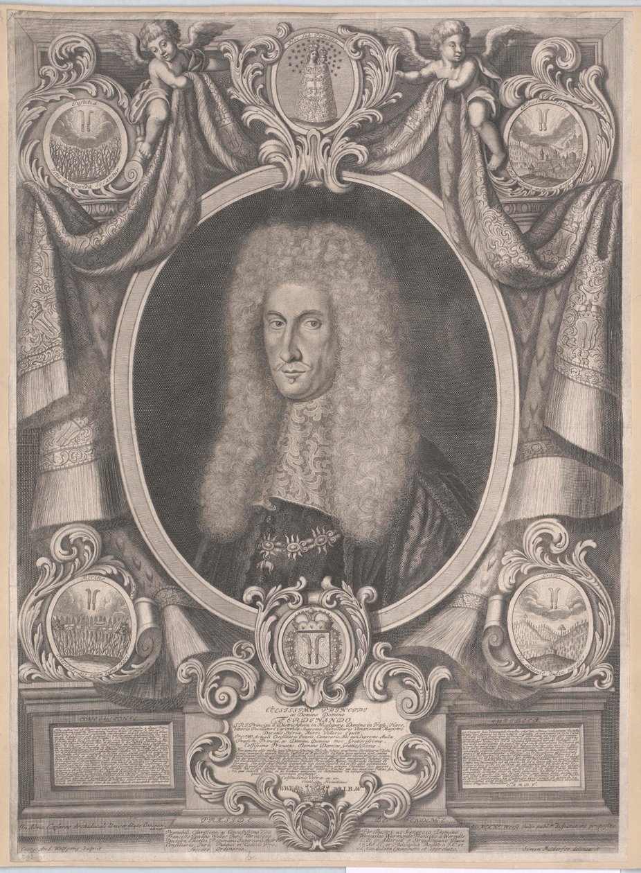 Ferdinand Joseph 3rd Count of Dietrichstein of Nikolsburg by Artist Unknown