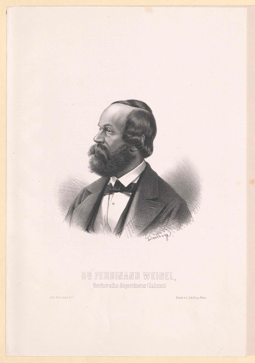 Ferdinand Weigel by Artist Unknown