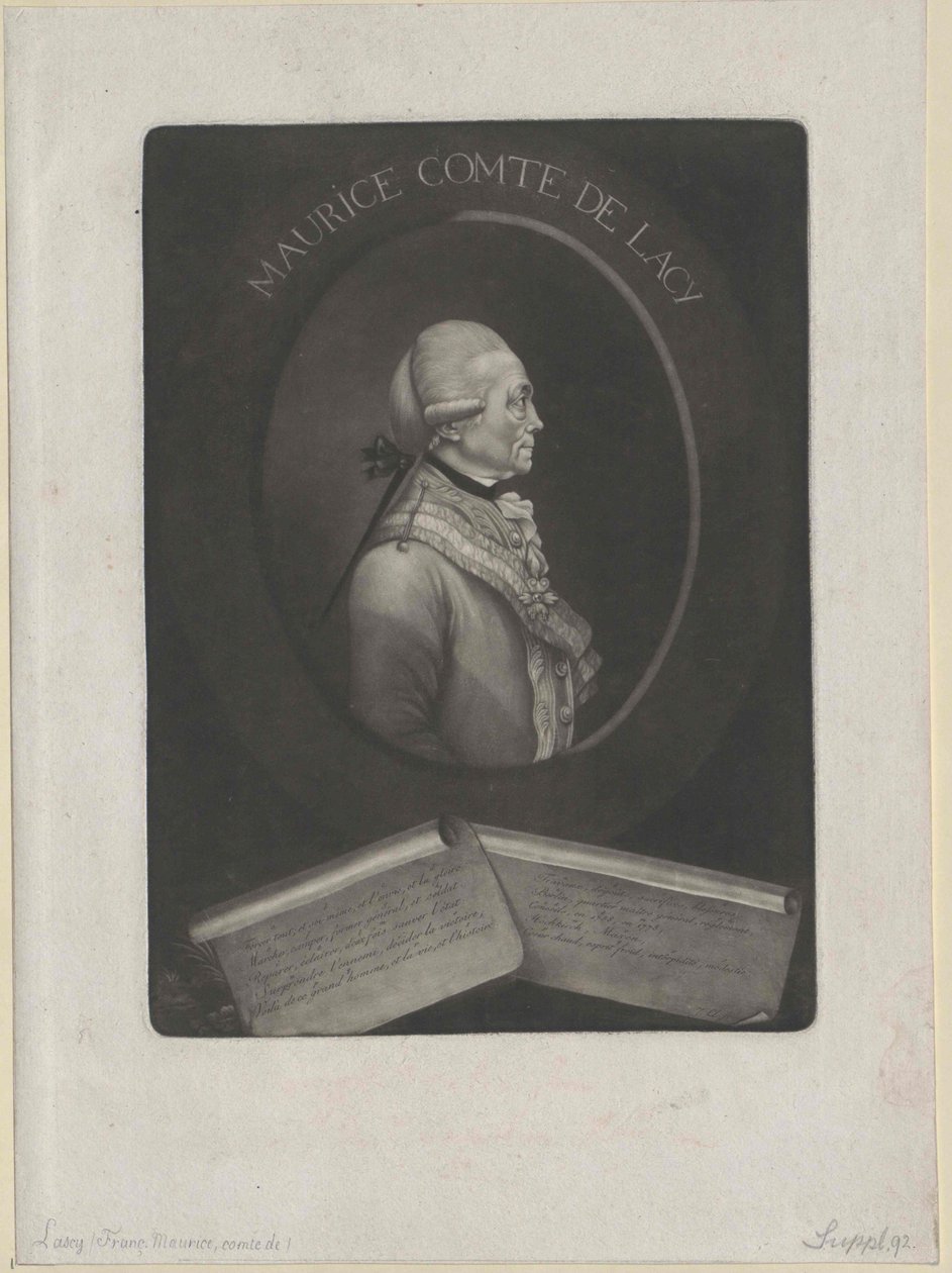 Count Franz Moritz Lacy by Artist Unknown