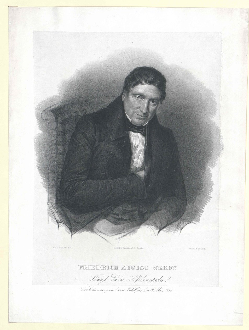 Frederick August Werdy by Artist Unknown