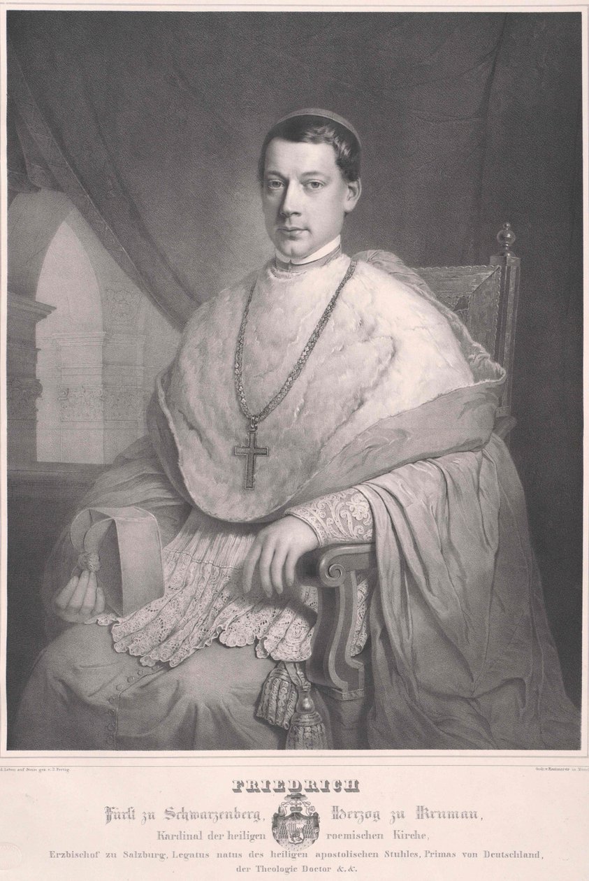 Frederick Count Schwarzenberg-Krumau by Artist Unknown