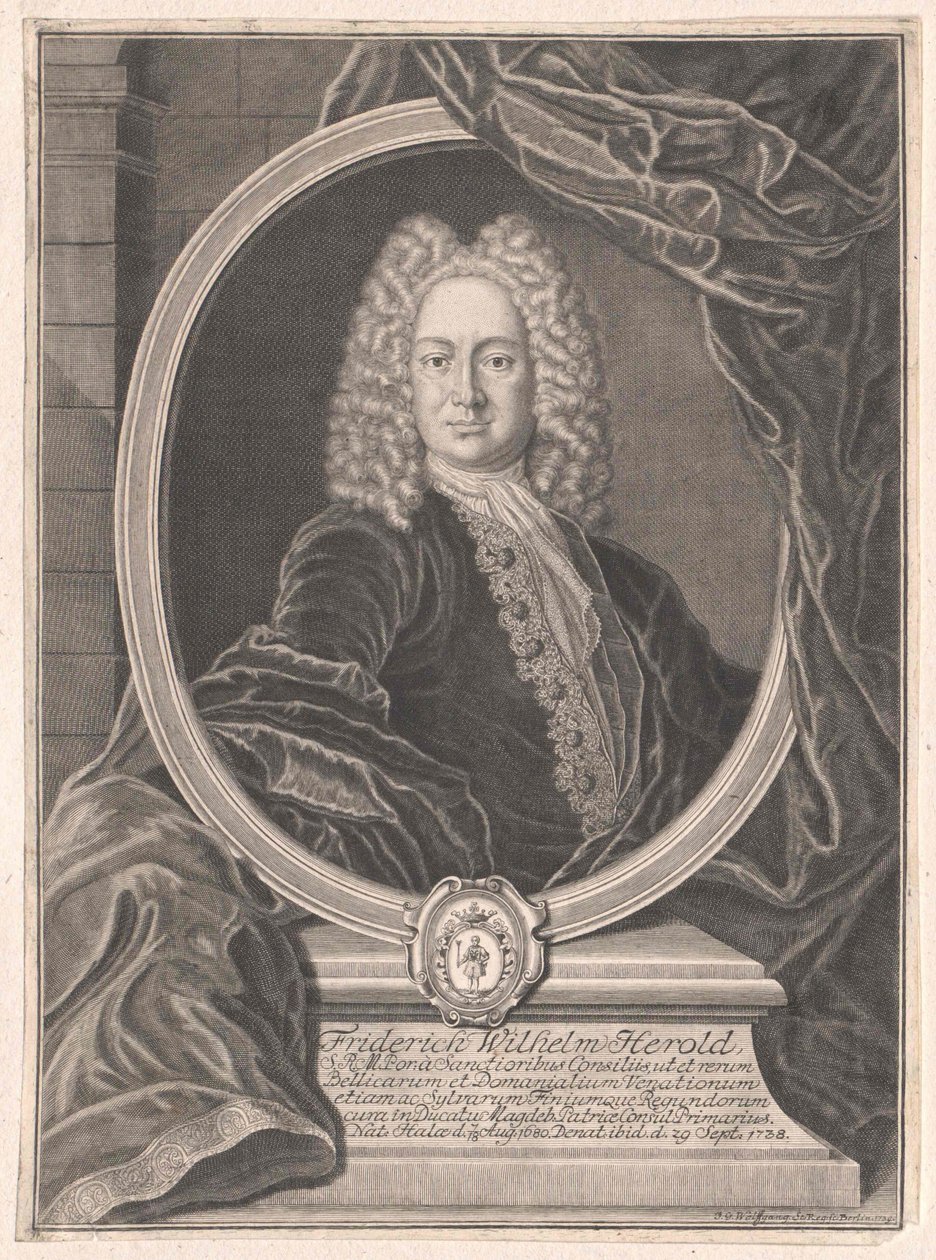 Friedrich Wilhelm Herold by Artist Unknown