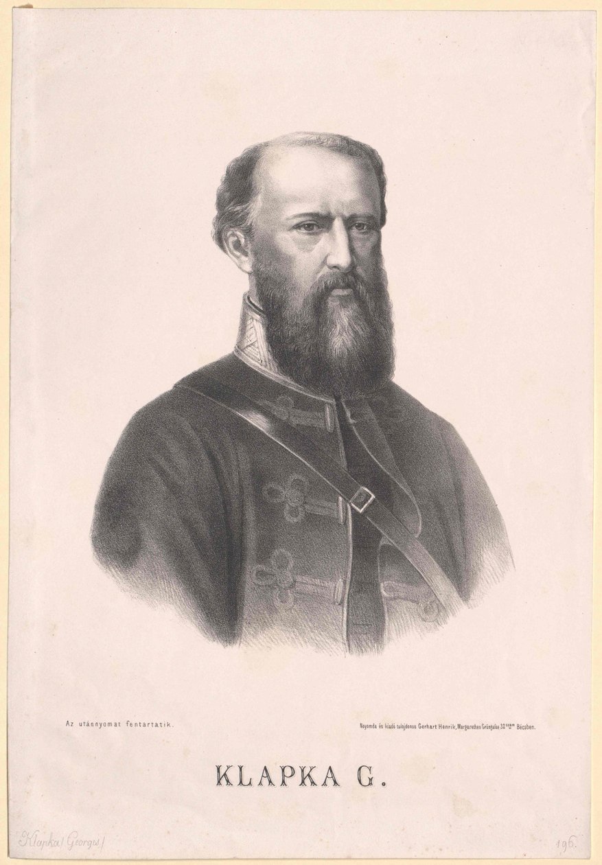 Georg Klapka by Artist Unknown