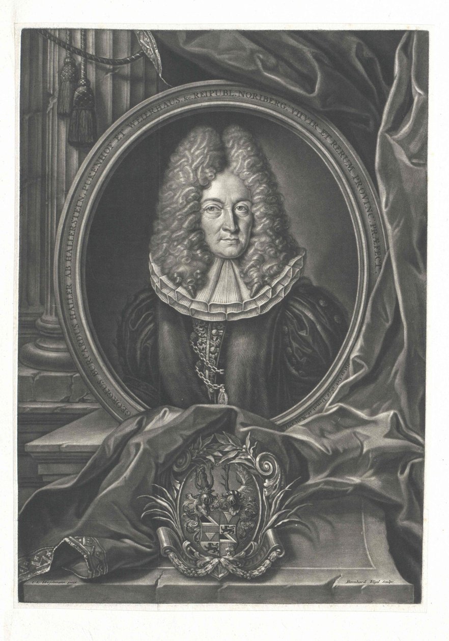 George Burkhard Haller von Hallerstein by Artist Unknown
