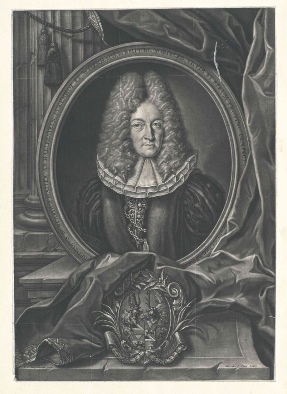 George Burkhard Haller von Hallerstein by Artist Unknown