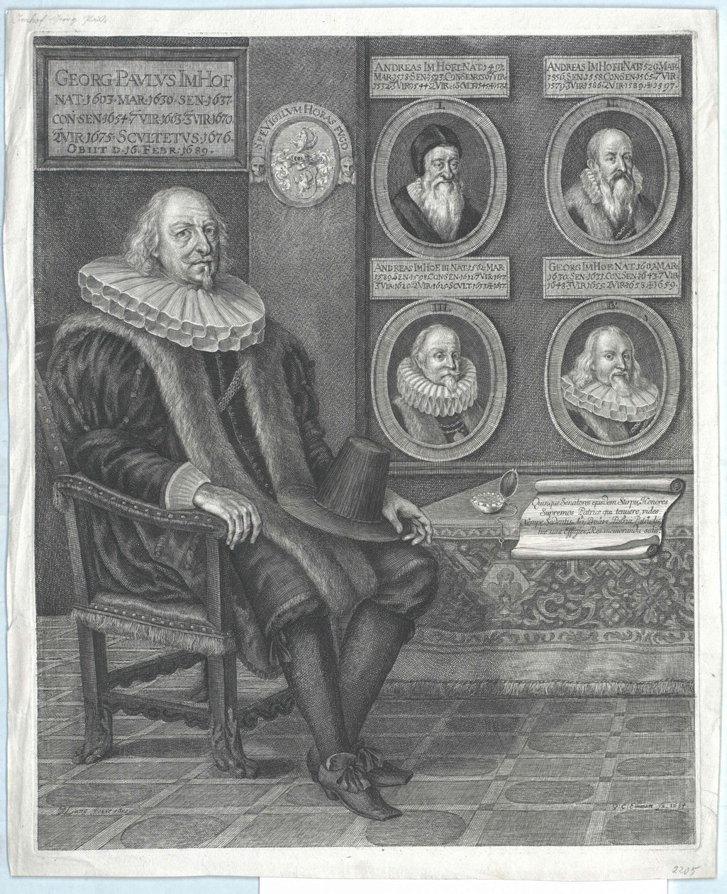 George Paul Imhof by Artist Unknown