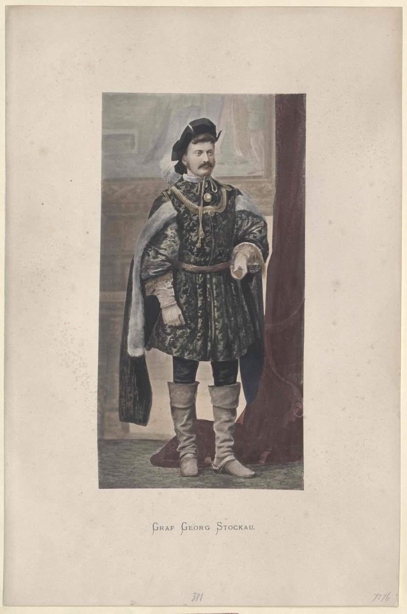 George Count Stockau by Artist Unknown