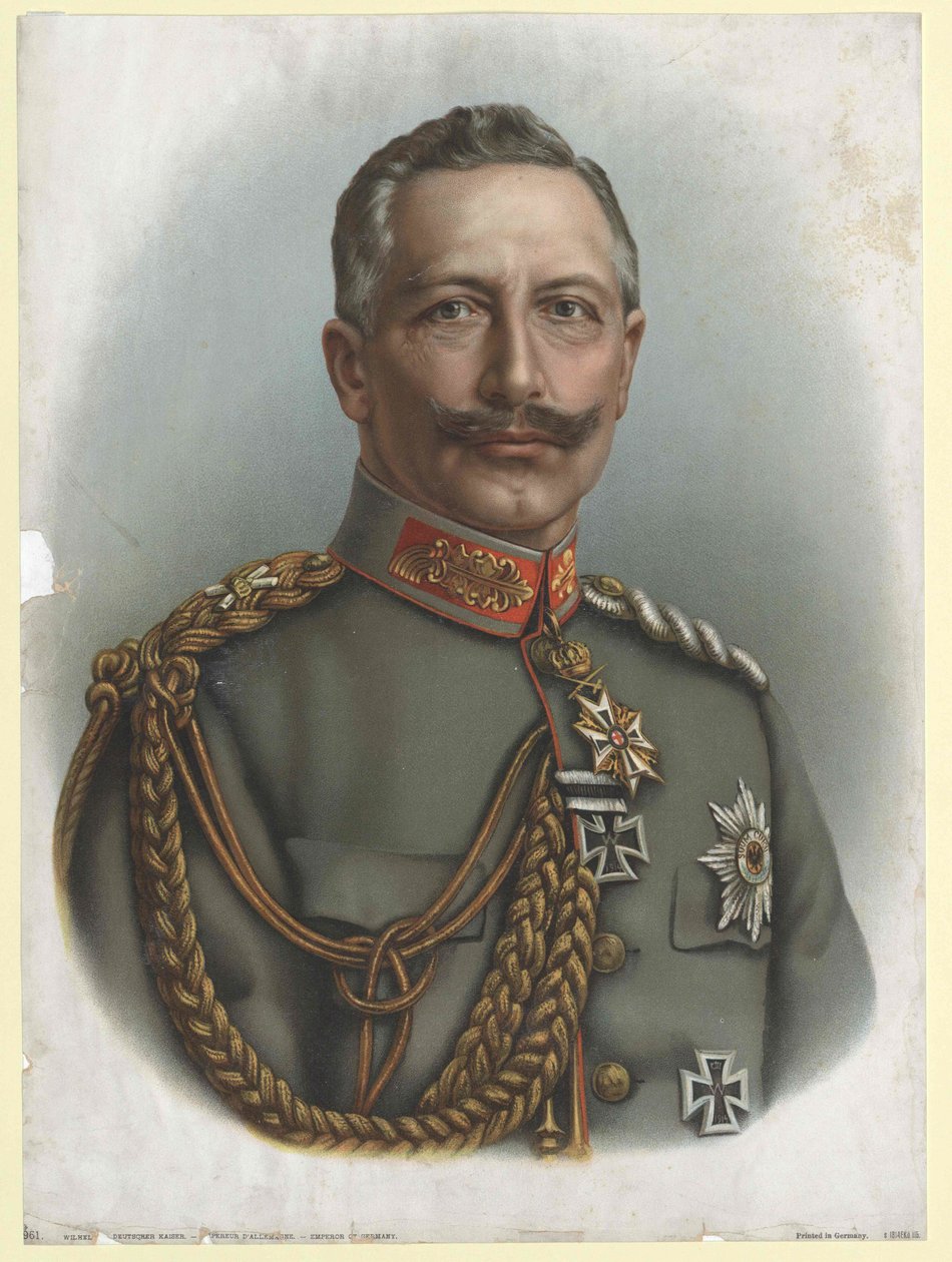 German Emperor and King of Prussia William II by Artist Unknown