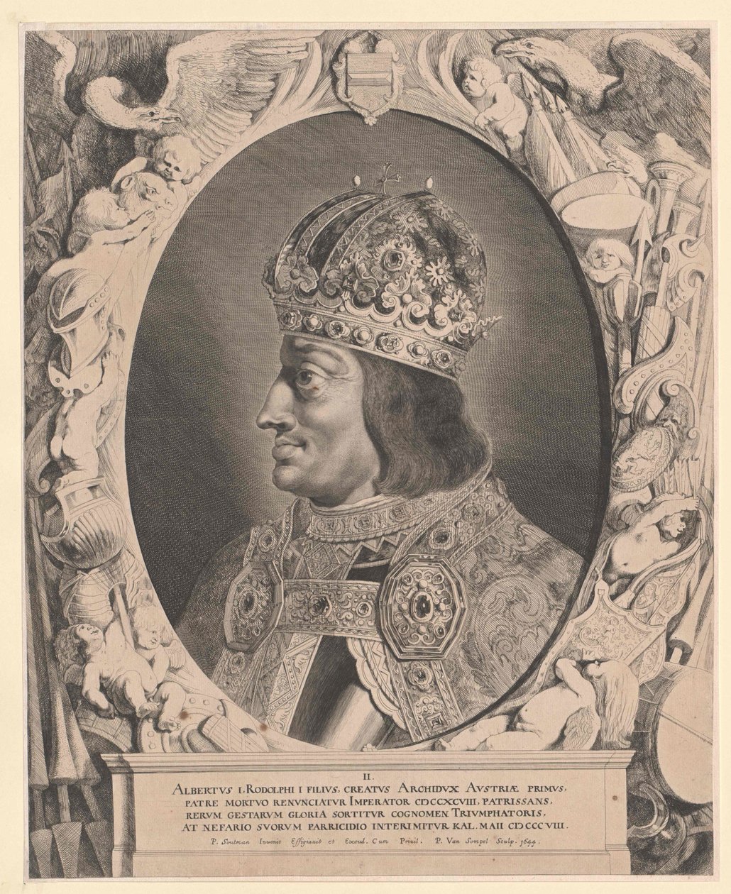 German King Albert I by Artist Unknown