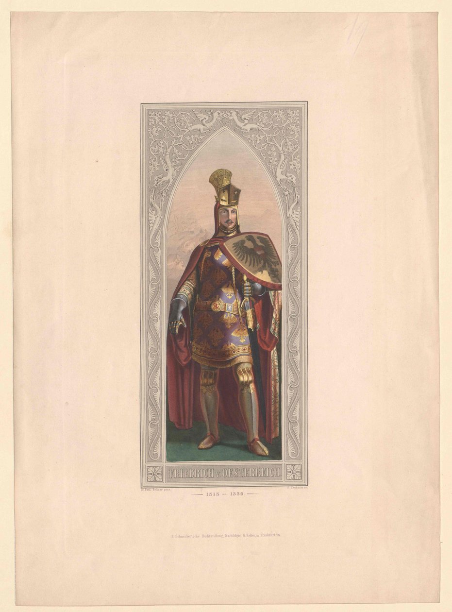 King Frederick the Fair of Germany by Artist Unknown