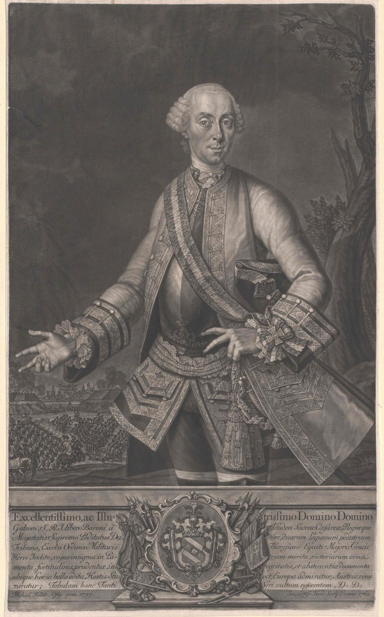 Baron Gideon Ernst Loudon by Artist Unknown