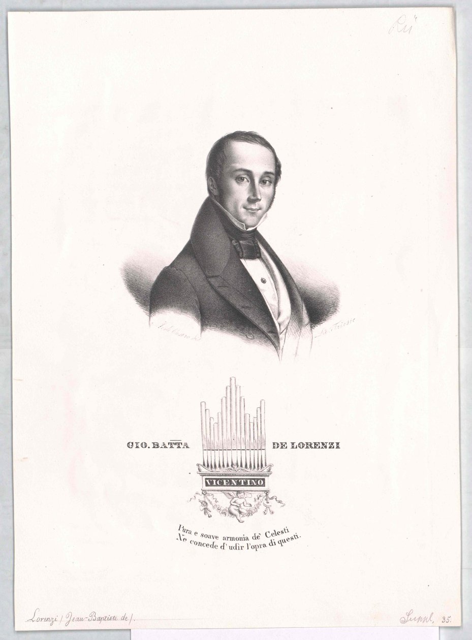 Giovanni Battista de Lorenzi by Artist Unknown