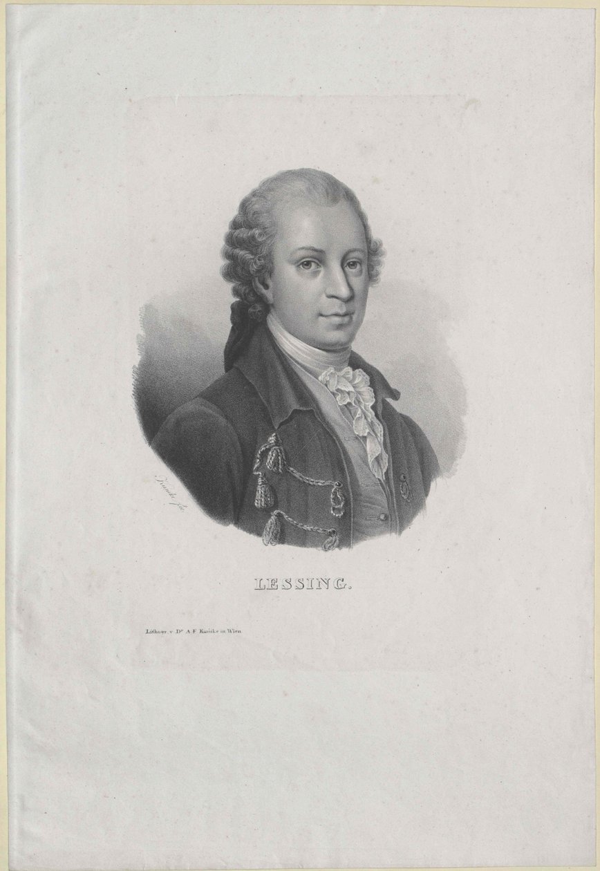 Gotthold Ephraim Lessing by Artist Unknown