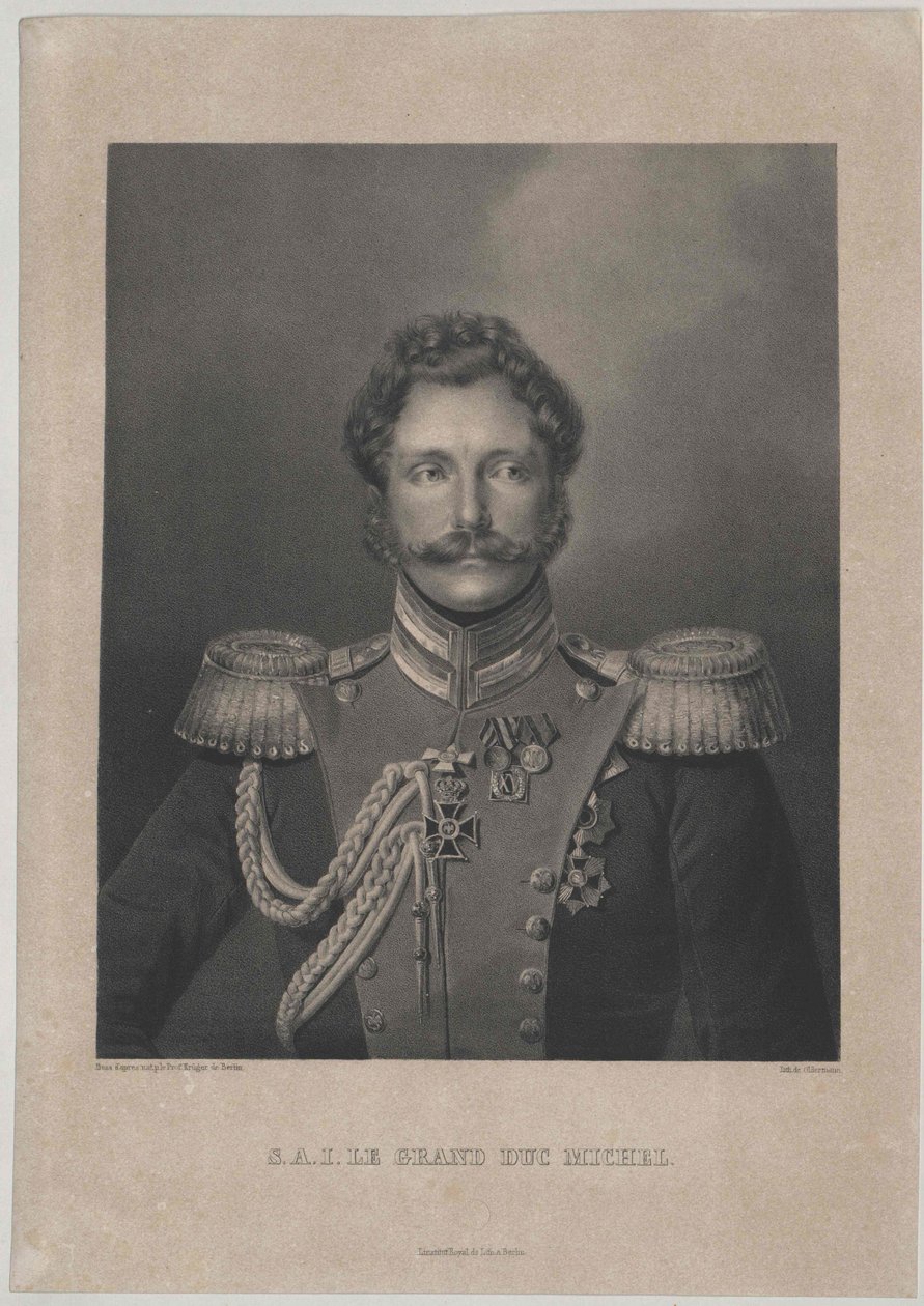 Grand Prince of Russia Michael by Artist Unknown