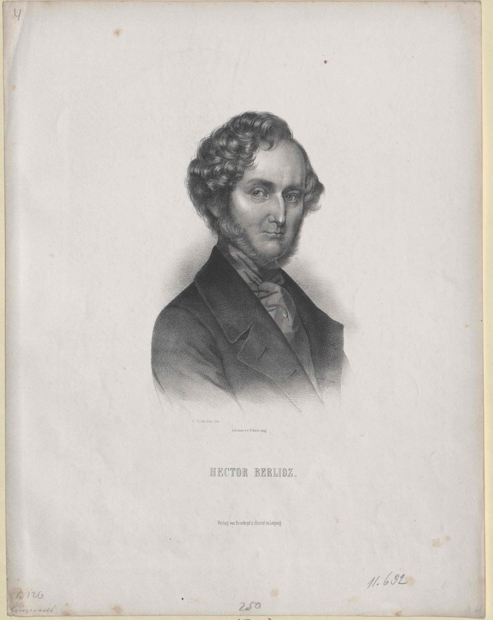 Hector Berlioz by Artist Unknown