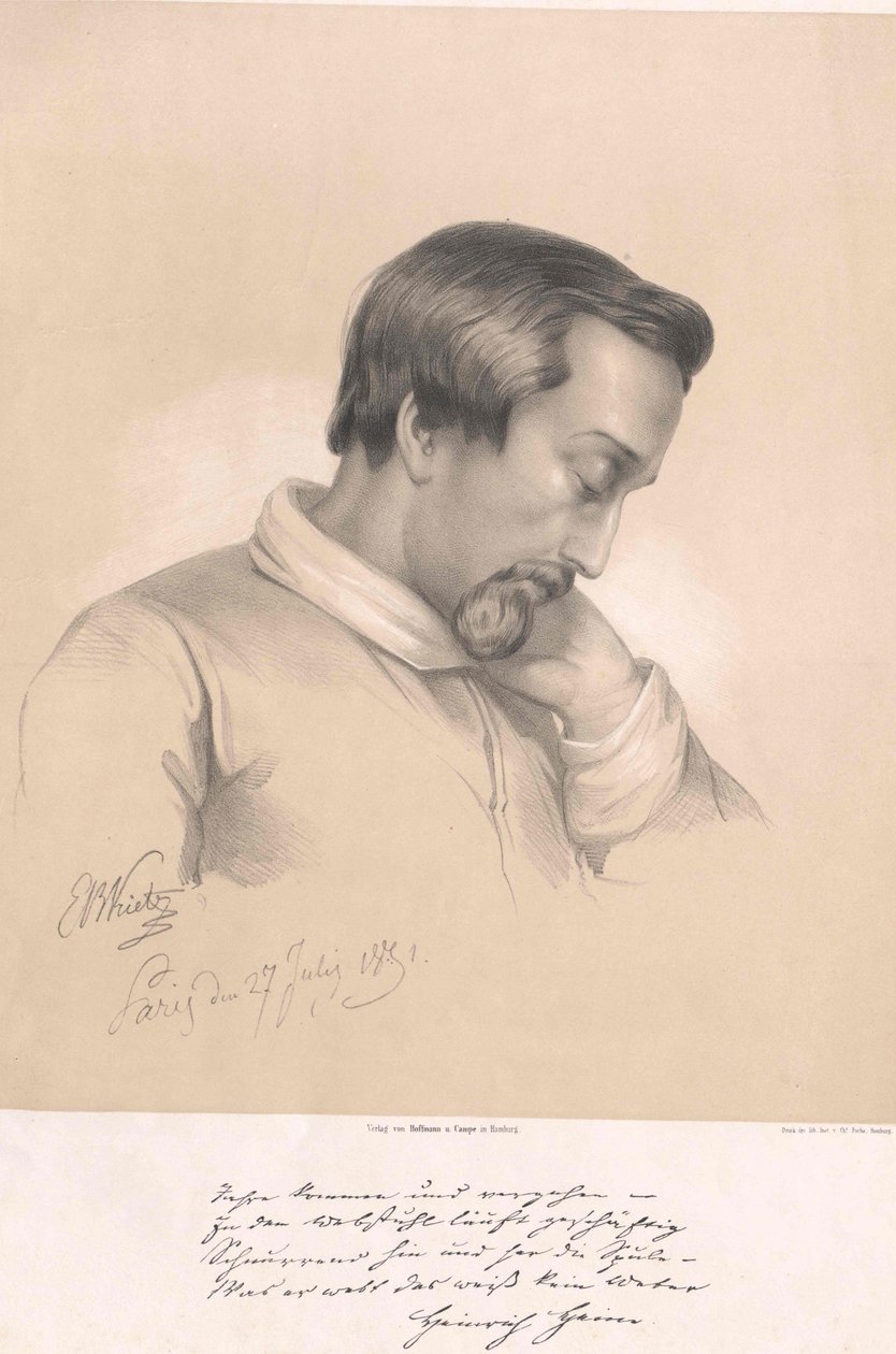 Heinrich Heine by Artist Unknown