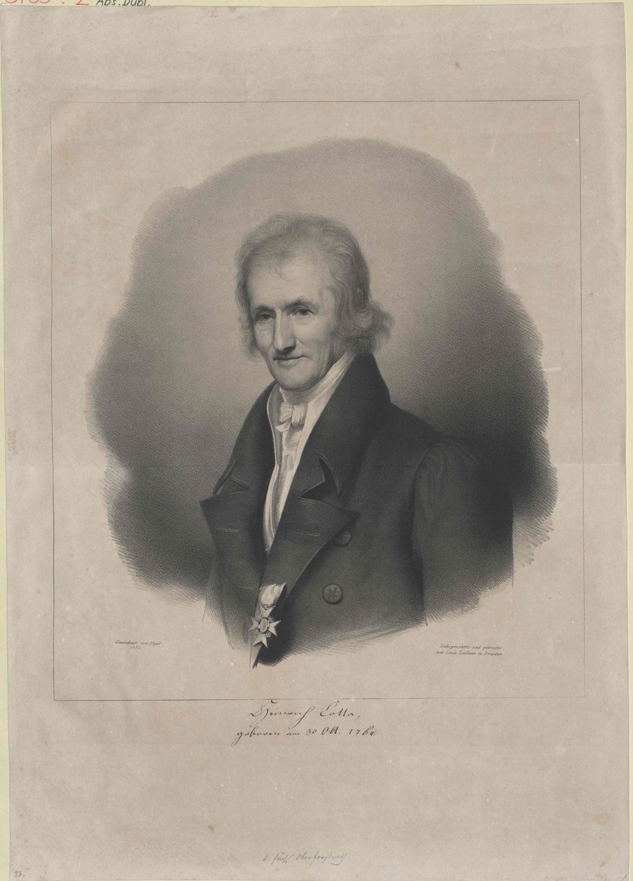 Heinrich von Cotta by Artist Unknown