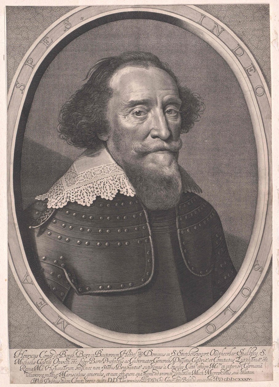 Henry Count von dem Bergh by Artist Unknown