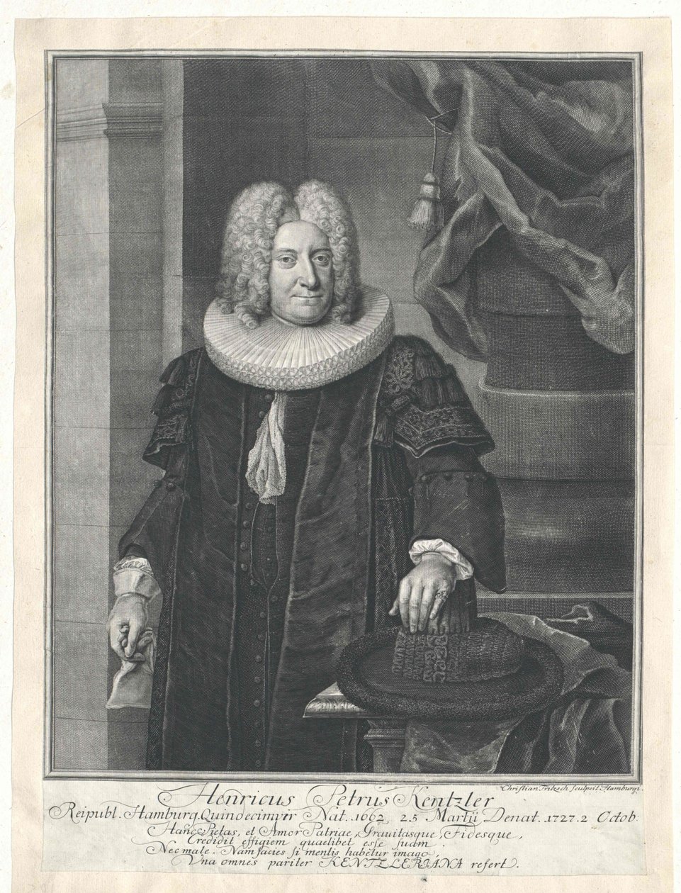 Henry Peter Kentzler by Artist Unknown