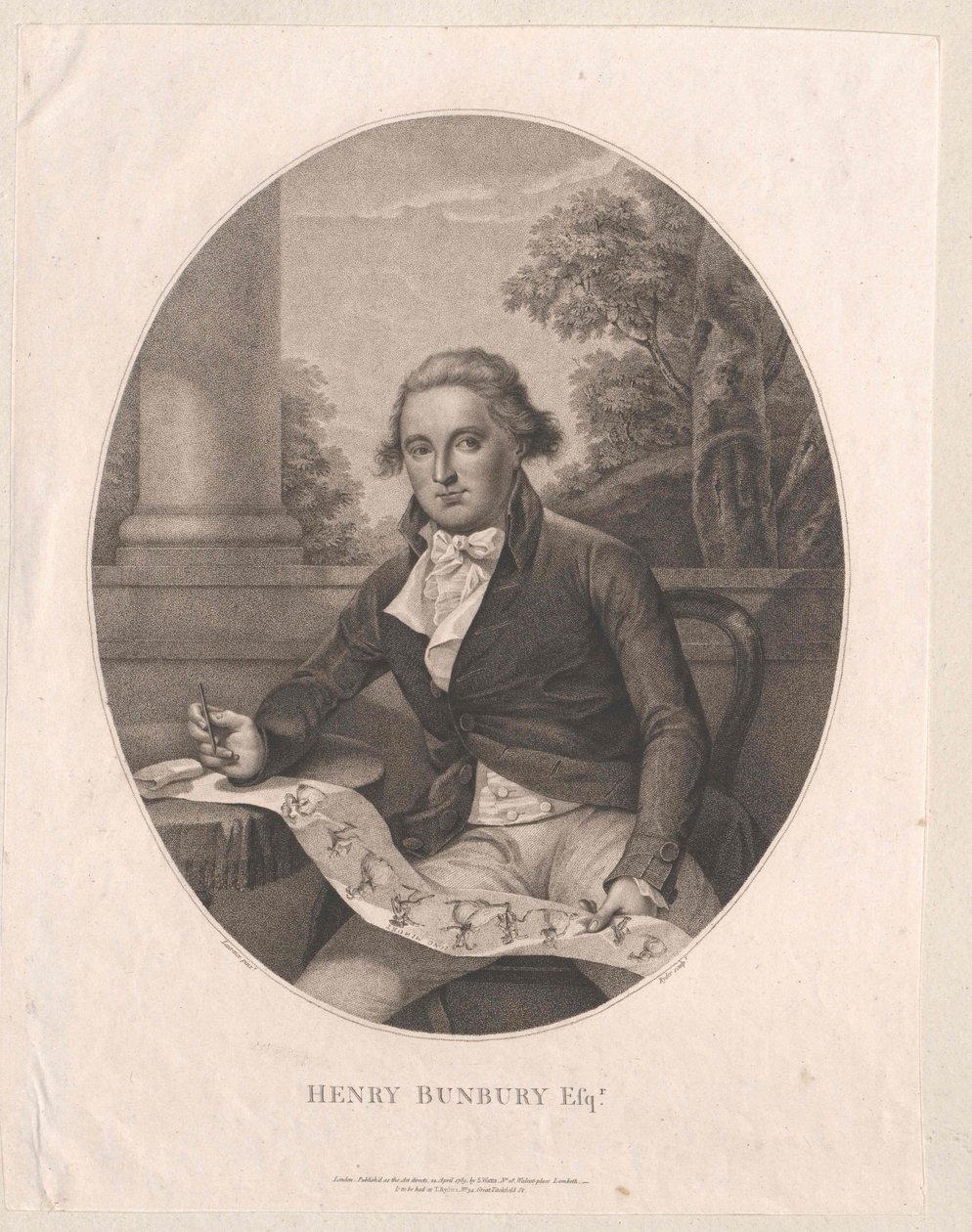 Henry William Bunbury by Artist Unknown