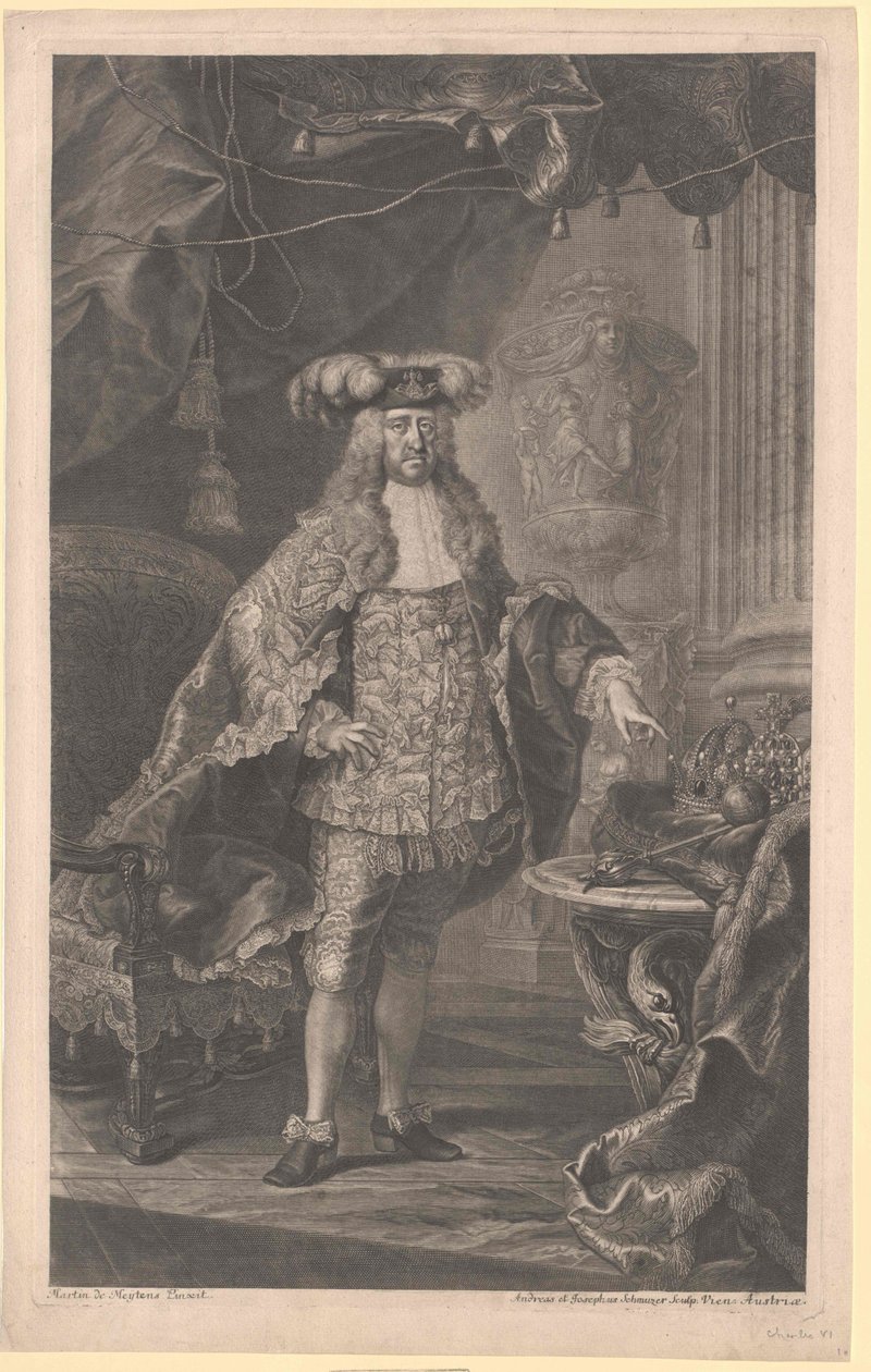 Holy Roman Emperor Charles VI by Artist Unknown