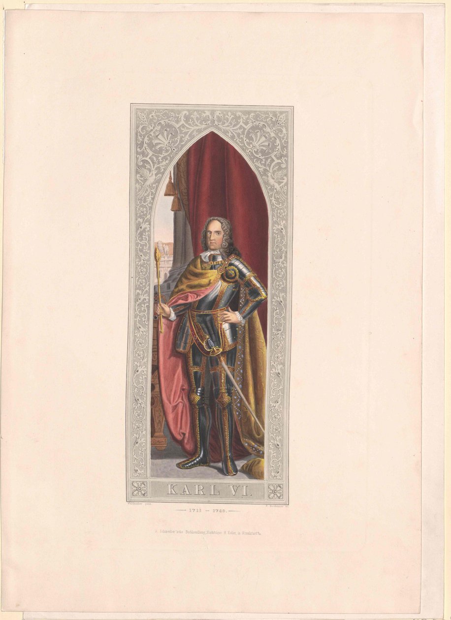 Holy Roman Emperor Charles VI by Artist Unknown